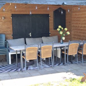 Workshop of vergader locatie buiten op de Veluwe